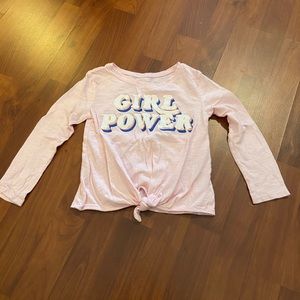 Pink Girl Power Tshirt